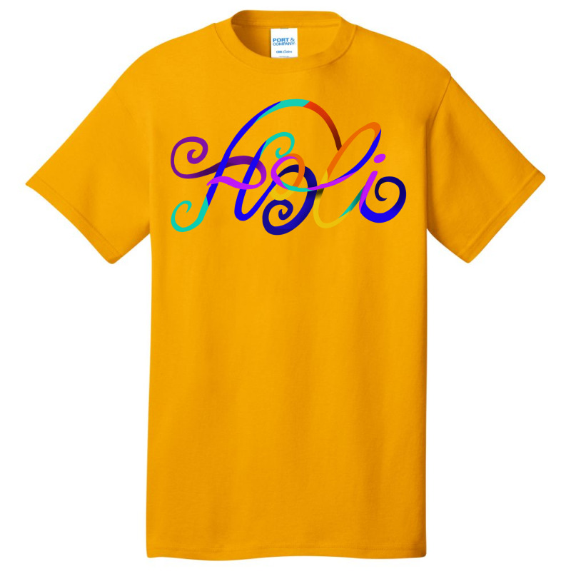 Holi Text Basic T-shirt | Artistshot