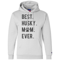 Husky Mom Funny Womens Siberian Husky Dog Lovers G Champion Hoodie | Artistshot