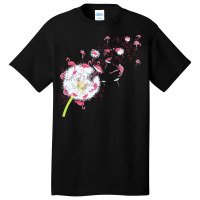 Dandelion T  Shirt Dandelion Flamingo Cute Flamingos T  Shirt Basic T-shirt | Artistshot