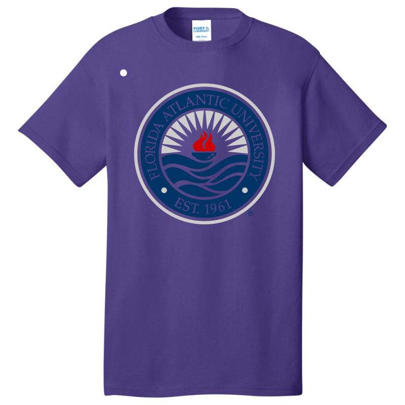 Florida Atlantic University Seal Basic T-shirt by Resrina | Artistshot