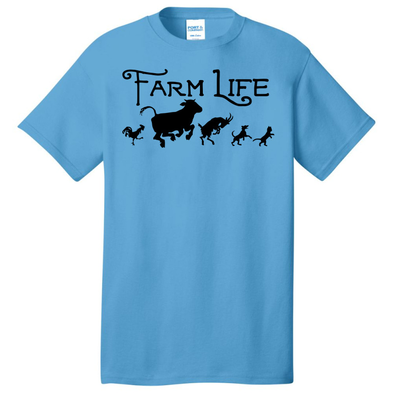 Farm Life Animal Basic T-shirt by indahsari | Artistshot