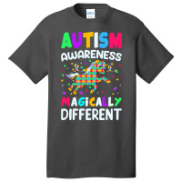 Autism Awareness T  Shirt Autism Awareness Magically Different T  Shir Basic T-shirt | Artistshot