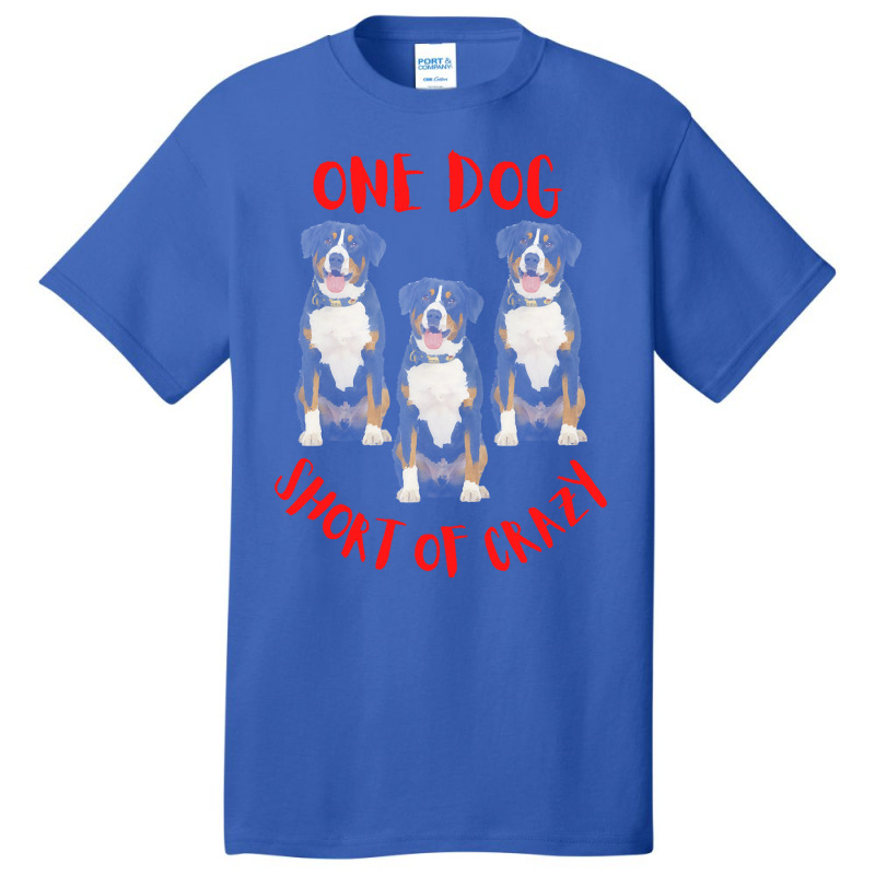 One Dog Short Of Crazy T  Shirtone Dog Short Of Crazy T  Shirt (16) Basic T-shirt | Artistshot