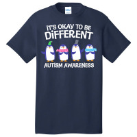 Autism T  Shirt Autism Awareness Be Different T  Shirt Basic T-shirt | Artistshot