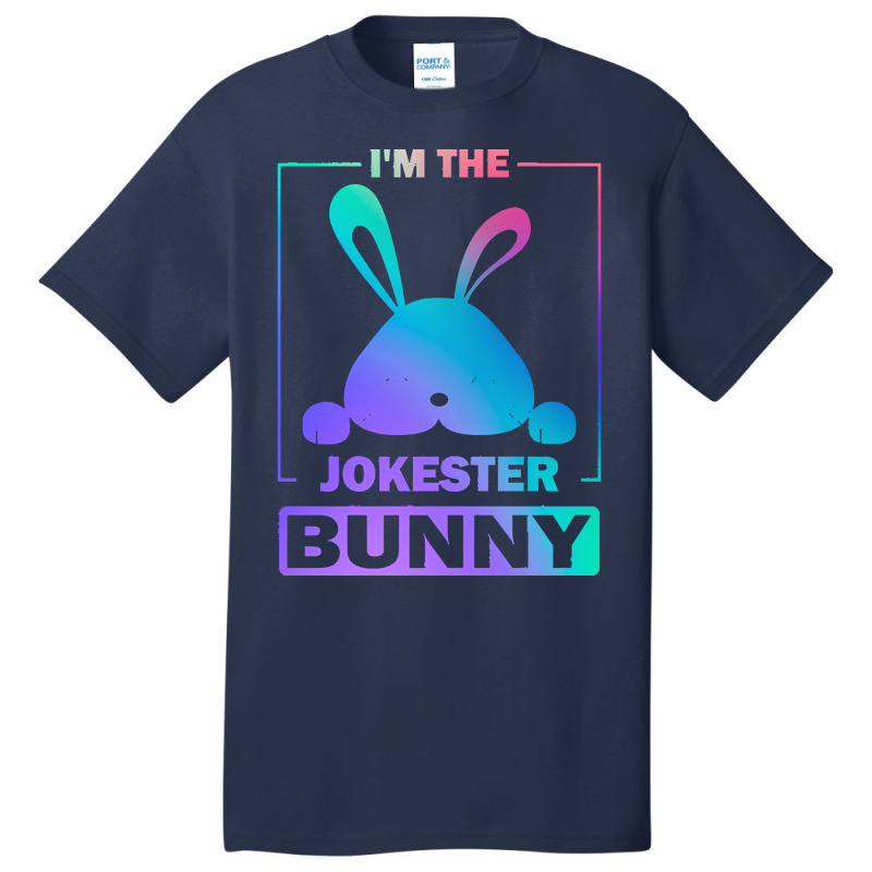 Im The Jokester Bunny T  Shirt Funny Colorful Bunny, I'm The Jokester Basic T-shirt | Artistshot