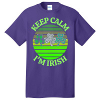 Keep Calm Im Irish T  Shirtkeep Calm I’m Irish T  Shirt (7) Basic T-shirt | Artistshot