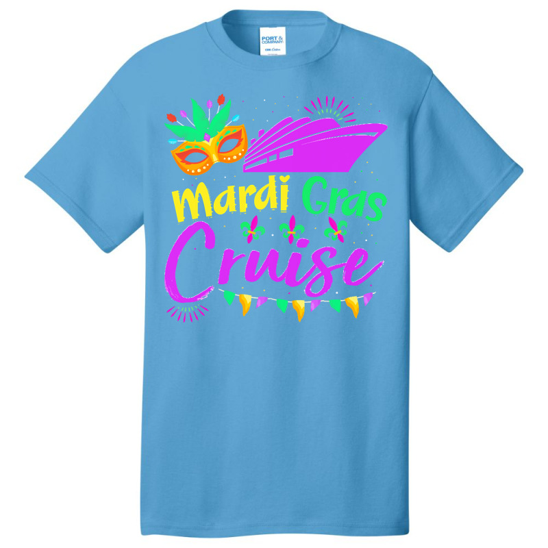 Mardi Gras New Orleans T  Shirt Mardi Gras Cruise Cruising Mask Cruise Basic T-shirt | Artistshot