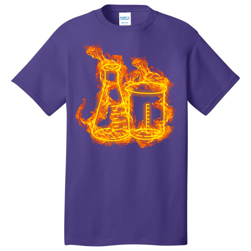 Scientist T  Shirt Fire Scientist Equipment T  Shirt Basic T-shirt | Artistshot