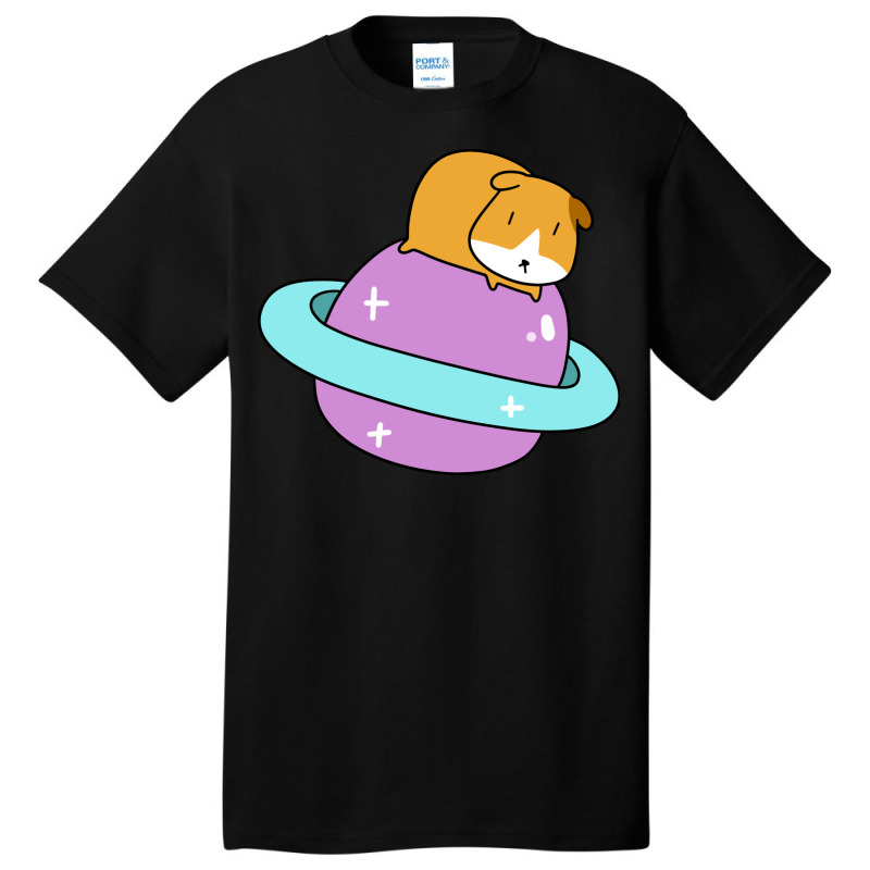 Saturn Guinea Pig Basic T-shirt | Artistshot