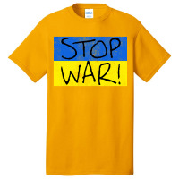 Flag Shirt Stop War Basic T-shirt | Artistshot