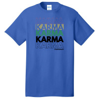 Karma Club (red, Gold, And Green) New Basic T-shirt | Artistshot