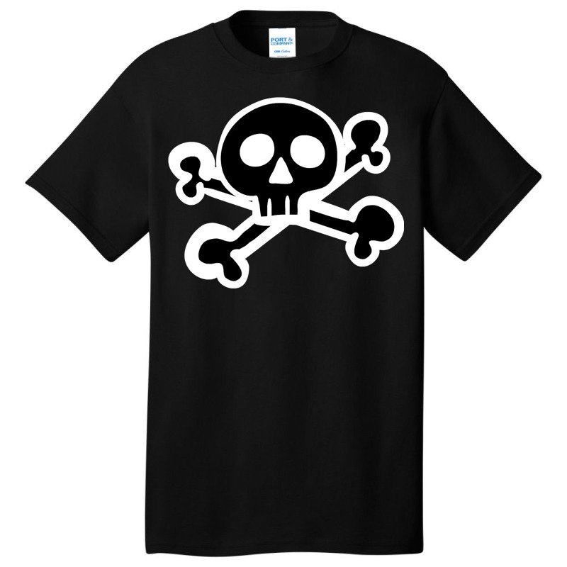 Goth Skull Halloween Boo Pumpkin Magic Basic T-shirt by AdeArt | Artistshot