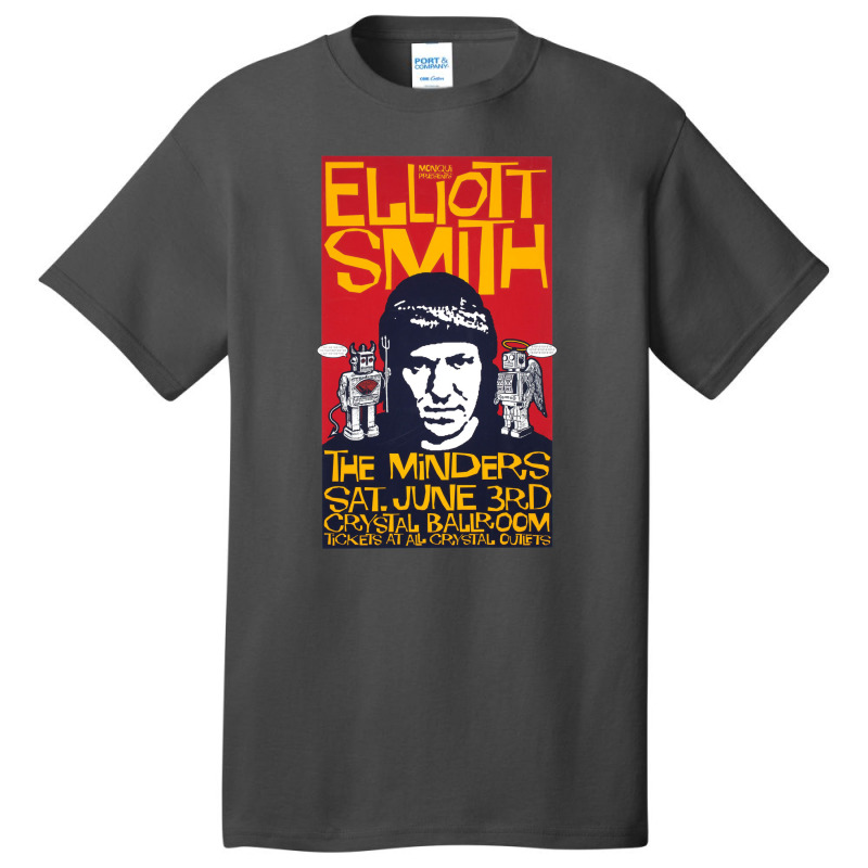 Elliott Smith Basic T-shirt | Artistshot