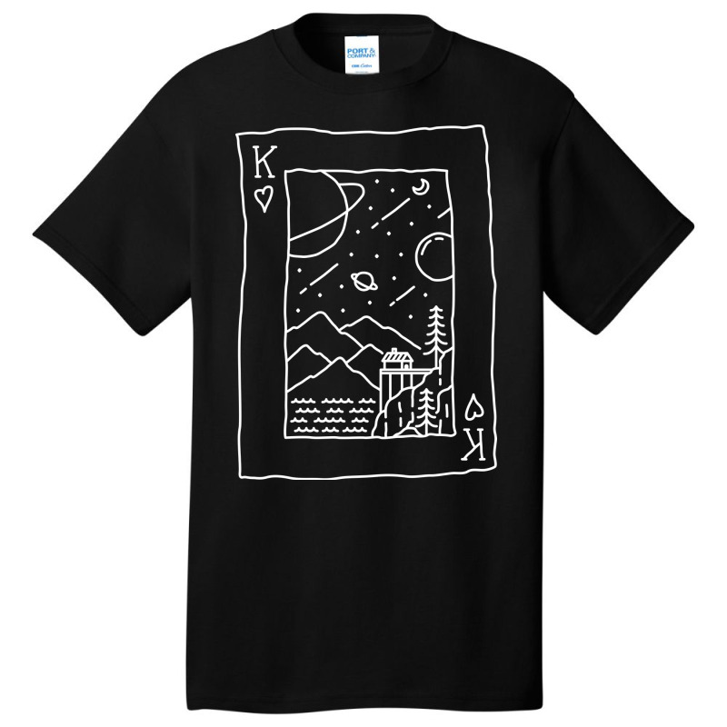 King Of Nature Playing Card 1 Basic T-shirt | Artistshot