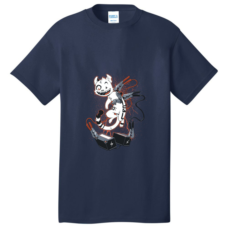 Cyber Cat Basic T-shirt | Artistshot