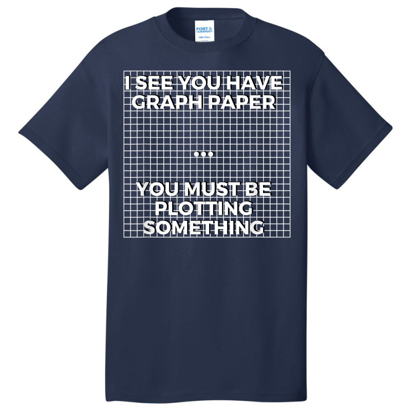 Graph Paper   Funny Math Lover & Math Teacher T Shirt Basic T-shirt | Artistshot