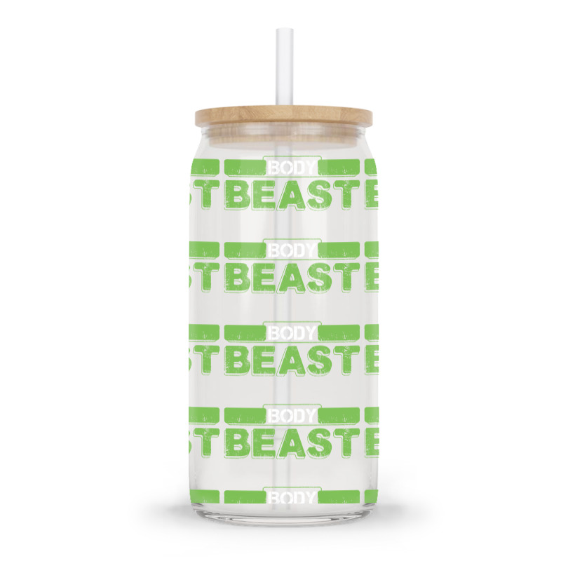 Body Beast Glass Tumbler | Artistshot