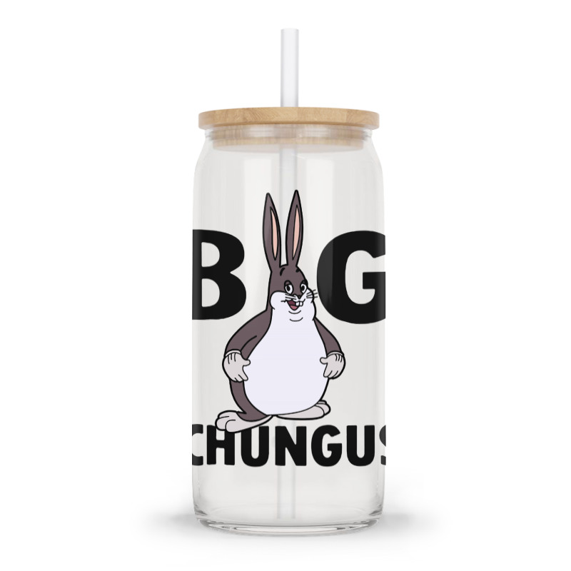 Big Chungus Glass tumbler by Creative Tees | Artistshot