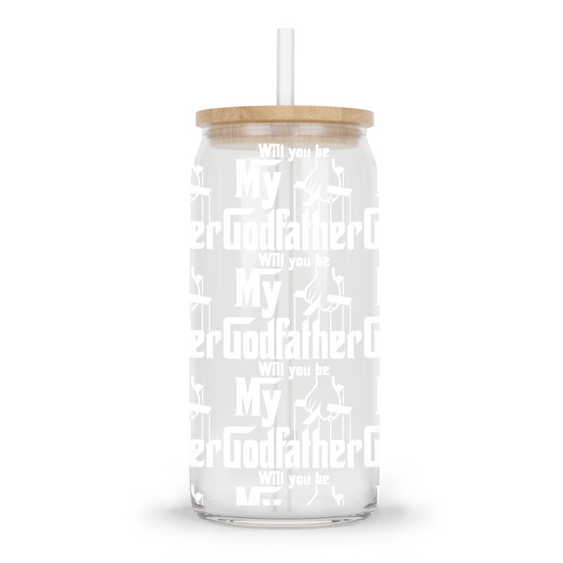 Will You Be My Godfather Glass Tumbler | Artistshot