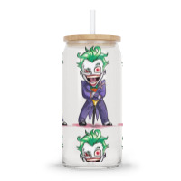 Joker (dc)  (low Poly Abstract) Fanart (zoomout Effect) Glass Tumbler | Artistshot