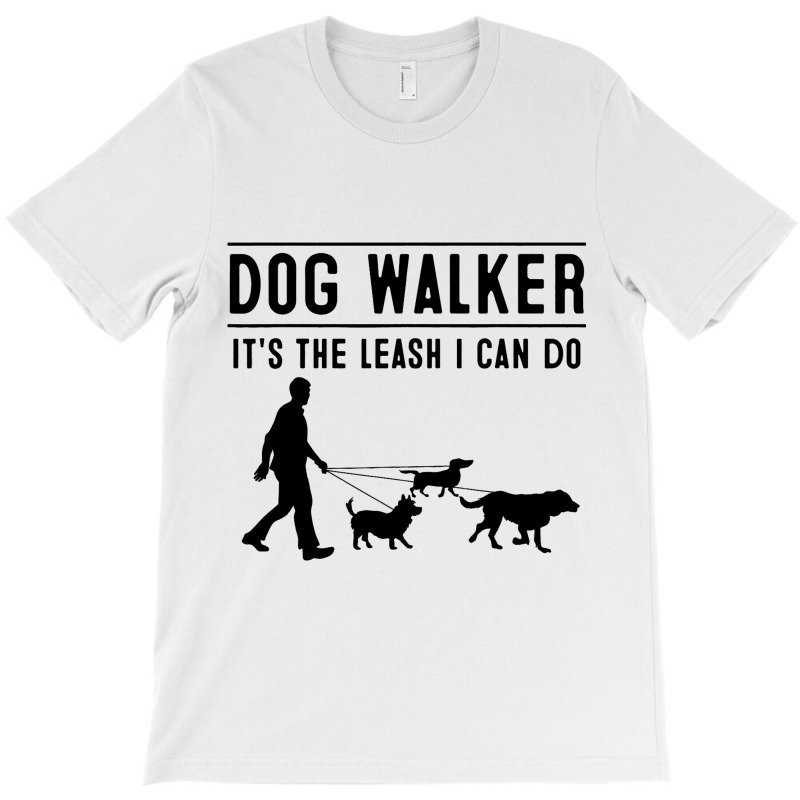 Funny Dog Walker Gift Cool Walking Puppy Men Women T-shirt | Artistshot