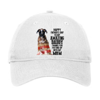 Happy Fathers Day To My Amazing Daddy Boxer Dog Adjustable Cap | Artistshot