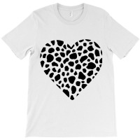 Heart Dalmatian Pattern For Dalmatian Lover 2 T-shirt | Artistshot