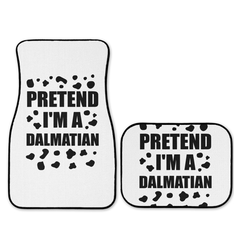 Funny Pretend Im A Dalmatian Halloween Costume Fun Full Set Car Mats | Artistshot