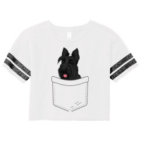 Funny Scottish Terrier Art Men Women Scottie Dog I Scorecard Crop Tee | Artistshot