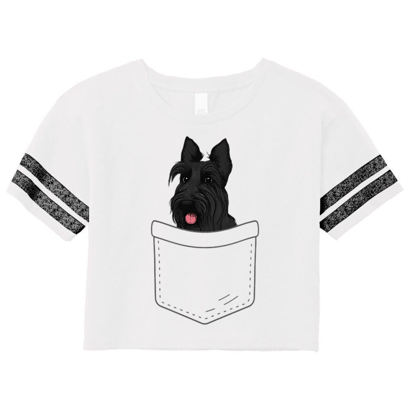 Funny Scottish Terrier Art Men Women Scottie Dog I Scorecard Crop Tee by GwendalyForsberg | Artistshot