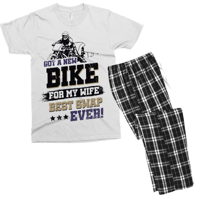 Got A New Bike For My Wife. Best Swap Ever Drag Ra Men's T-shirt Pajama Set | Artistshot