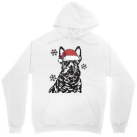 Funny Scottish Terrier Christmas Santa Hat Xmas Mo Unisex Hoodie | Artistshot