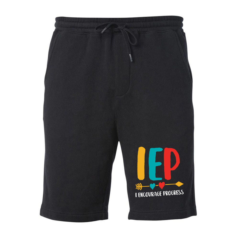 I Encourage Progress Iep 3 Fleece Short | Artistshot