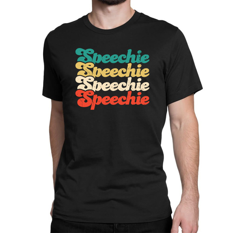 Speechie Classic T-shirt by skottcie | Artistshot