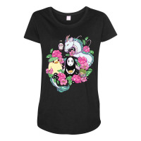 Studio Ghibli Maternity Scoop Neck T-shirt | Artistshot