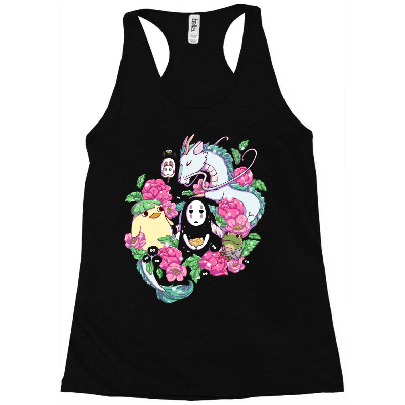 Studio Ghibli Racerback Tank by mazikos | Artistshot