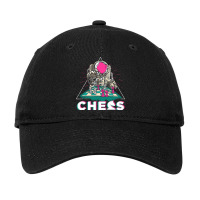 Astronaut Chess Player Checkmate Grandmaster Chess Adjustable Cap | Artistshot