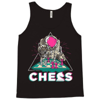 Astronaut Chess Player Checkmate Grandmaster Chess Tank Top | Artistshot