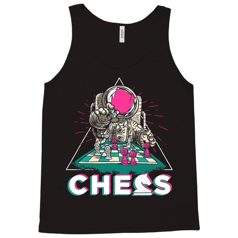 Astronaut Chess Player Checkmate Grandmaster Chess Tank Top by YarielHaskel | Artistshot