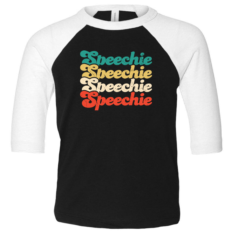 Speechie Toddler 3/4 Sleeve Tee by hoseptrinty | Artistshot