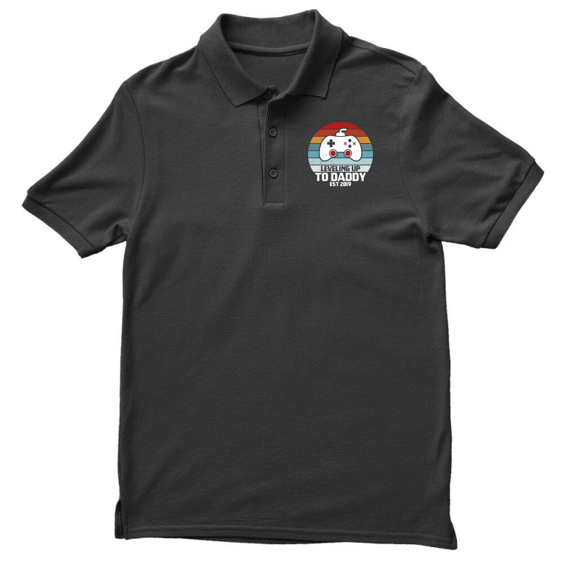 Leveling Up To Daddy Men's Polo Shirt | Artistshot