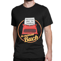 Author Ghostwriter Writer Typewriter Book Author Classic T-shirt | Artistshot