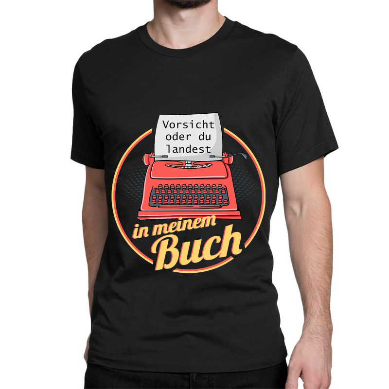 Author Ghostwriter Writer Typewriter Book Author Classic T-shirt by Enjoyby | Artistshot