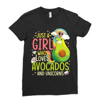 Avocado Women Magical Fantasy Animal Lover Girls U Ladies Fitted T-shirt | Artistshot