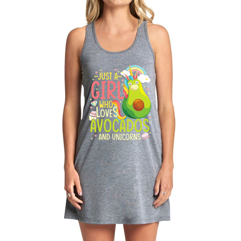 Avocado Women Magical Fantasy Animal Lover Girls U Tank Dress by KIMBERLYABDILLA | Artistshot