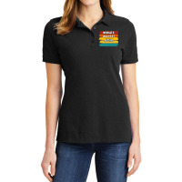 Author Gifts Worlds Okayest Author Ladies Polo Shirt | Artistshot