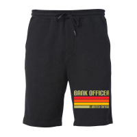 Bank Officer Limited Edition Banker Bank Clerk Fin Fleece Short | Artistshot