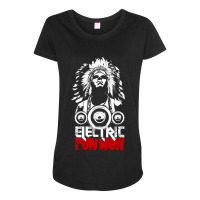 Classy Electric Pow Wow Maternity Scoop Neck T-shirt | Artistshot