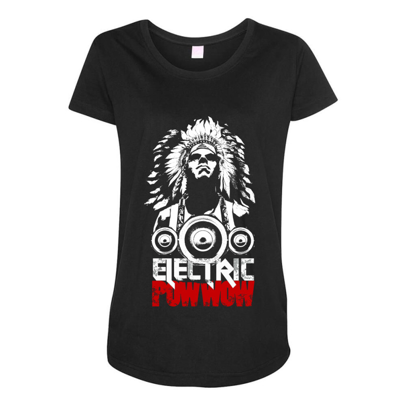 Classy Electric Pow Wow Maternity Scoop Neck T-shirt by Cyoto | Artistshot