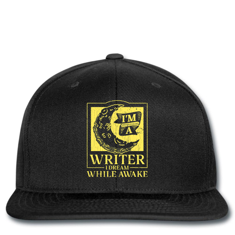 Author Im A Writer I Dream While Awake Printed hat by FriedBarcia | Artistshot